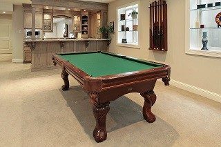 Pool table assembly in Williamsport